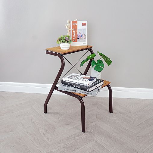 Табурет-стремянка ЗМИ Конек, коричневый фото