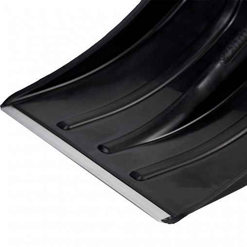 Лопата для уборки снега без черенка Cycle Витязь Standart, с металлической пластиной, 380 x 387 мм фото