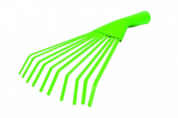 Грабли веерные Feona, металлические, 10 зубьев, 290 мм фото