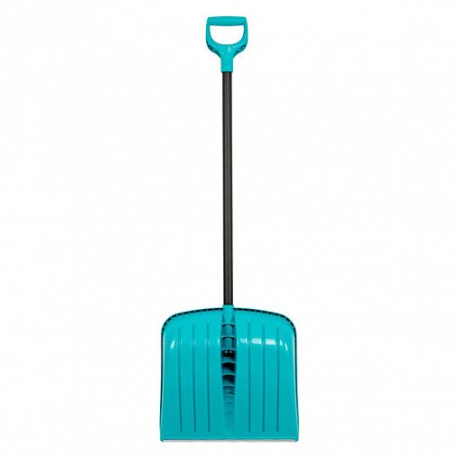 Лопата для уборки снега Palisad Luxe, с алюминиевым черенком, 450 x 450 мм фото