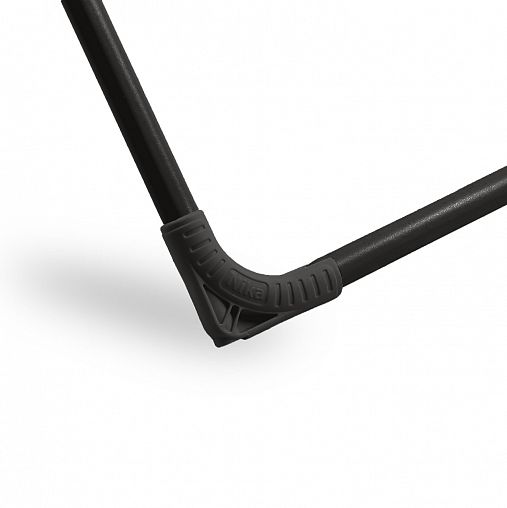 Сушилка для белья напольная Nika, сушильное полотно 18 м, черная фото