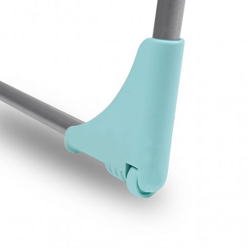 Сушилка для белья напольная Nika СБ10/С, складная, сушильное полотно 18 м, серебро фото