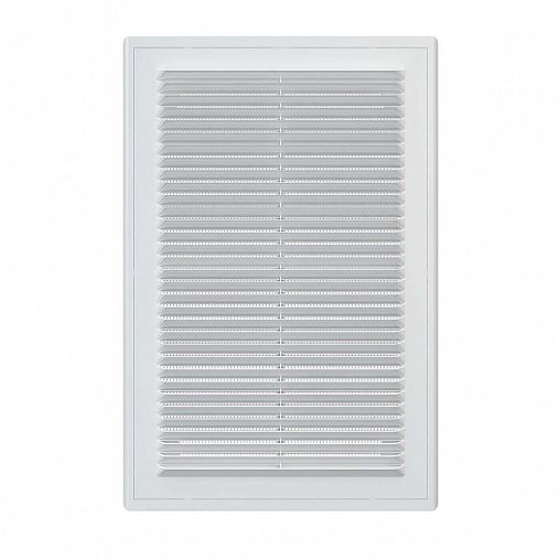 Решетка вентиляционная Era 2030Р, пластиковая, с сеткой, 200 x 300 мм фото