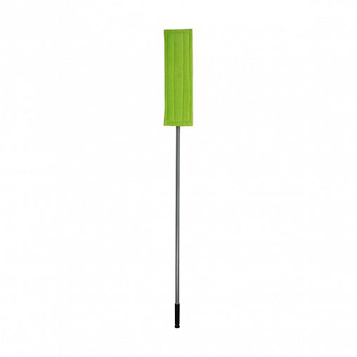 Швабра для пола Рыжий кот Mop Clean, насадка микрофибра, 110 см фото