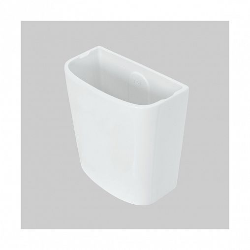 Унитаз напольный ободковый Sanita Формат Стандарт, 61,5 x 36 x 75,8 см, белый фото