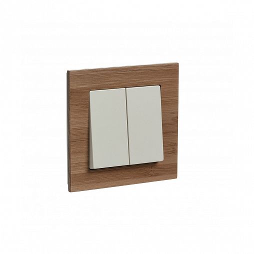 Рамка Systeme (Schneider) Electric Atlasdesign Nature, 1-пост, бамбук фото