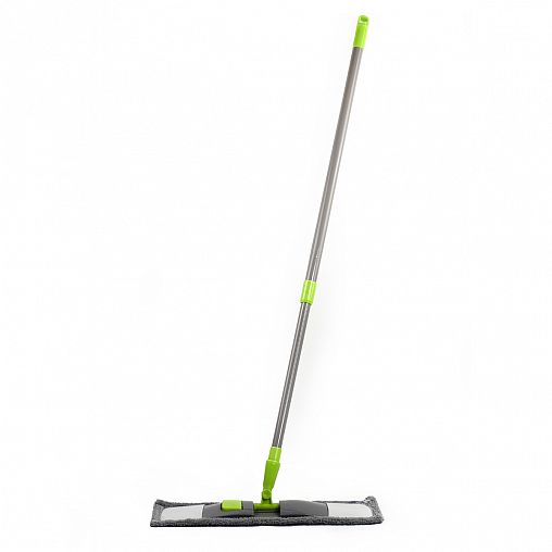 Швабра для пола Doм-Doм, насадка из микрофибры, с рукояткой 67 - 120 см фото