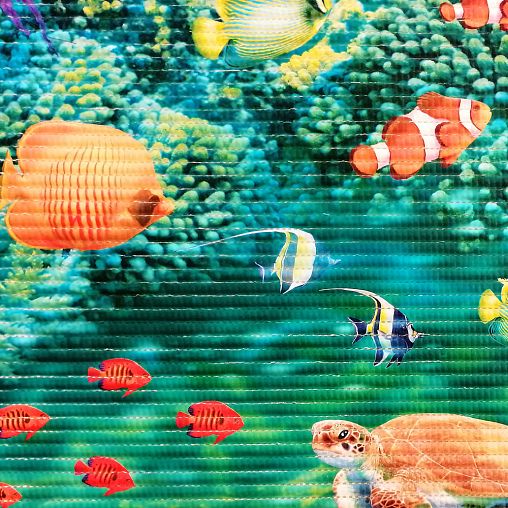 Коврик для ванной Вилина Фотопечать FV1, вспененный ПВХ, 0,65 x 15 м фото