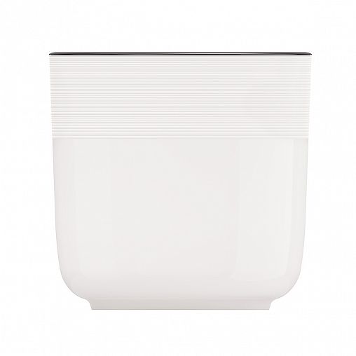 Горшок для цветов Альтернатива Линель, с автополивом, 4,5 л, белый фото