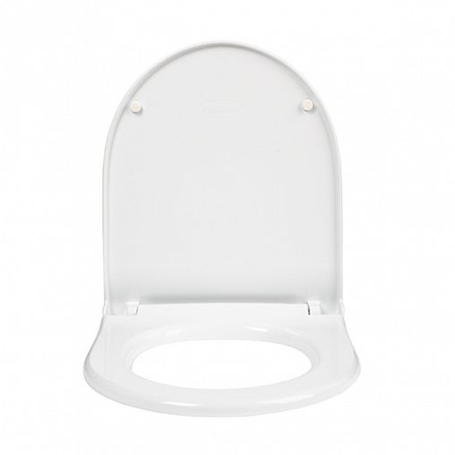 Сиденье для унитаза IDDIS Soft Close 006, 40,5 x 35 x 3,8 см, белое фото