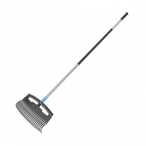 Грабли для листьев Cellfast Ergo, с черенком, 26 зубьев, 525 мм фото