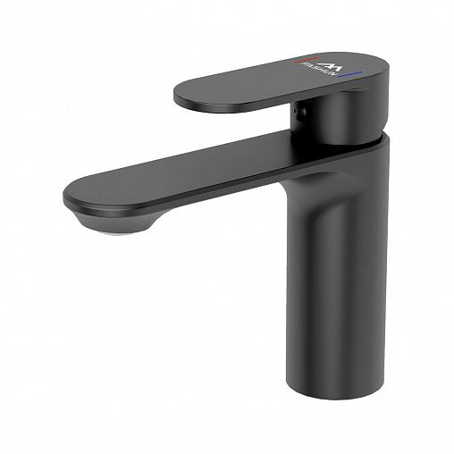 Смеситель для раковины с коротким изливом Fashun A1085-7, черный фото