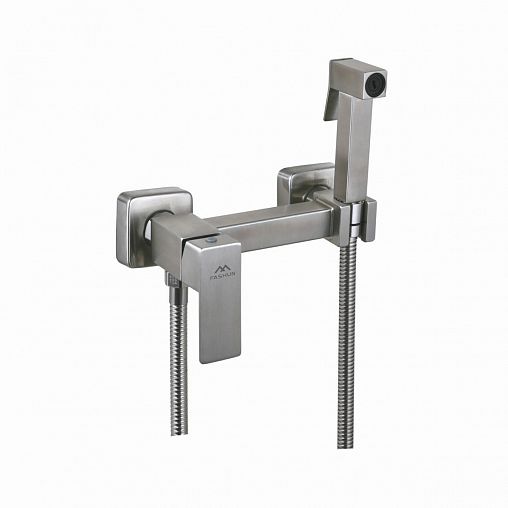 Гигиенический душ со смесителем Fashun A57504, сатин фото