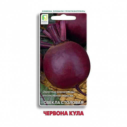 Семена Свекла столовая Червона кула Поиск, 3 г фото