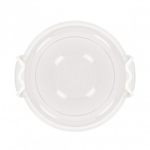 Контейнер для хранения Альтернатива, круглый, с крышкой и ручками, 10 л фото