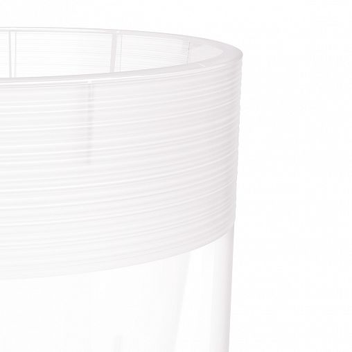 Горшок для цветов Альтернатива Линель, с автополивом, 4,5 л, прозрачный фото