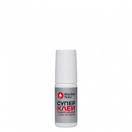Супер-клей цианоакрилатный MasterTeks, с кисточкой, 5 г фото