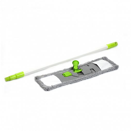 Швабра для пола Doм-Doм, с насадкой из микрофибры, рукоятка 75 - 120 см фото