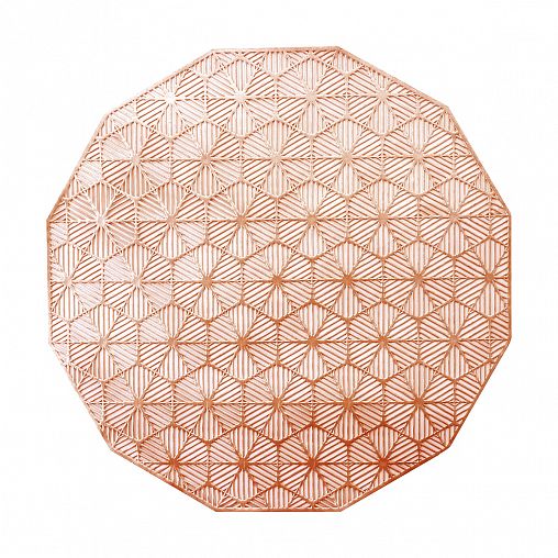 Салфетка сервировочная Рыжий кот PVR-10, ПВХ, d 38 см фото