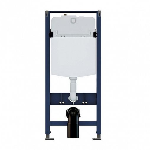 Инсталляция рамная для подвесного унитаза Iddis Profix, 114 х 49,7 см, синий фото
