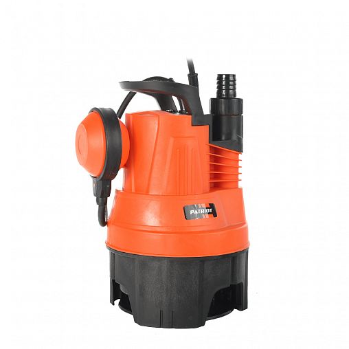 Насос дренажный для грязной воды Patriot F 350, 300 Вт, 5000 л/ч фото