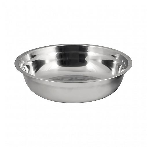 Миска из нержавеющей стали Mallony Bowl-27, с расширенными краями, 2,8 л фото
