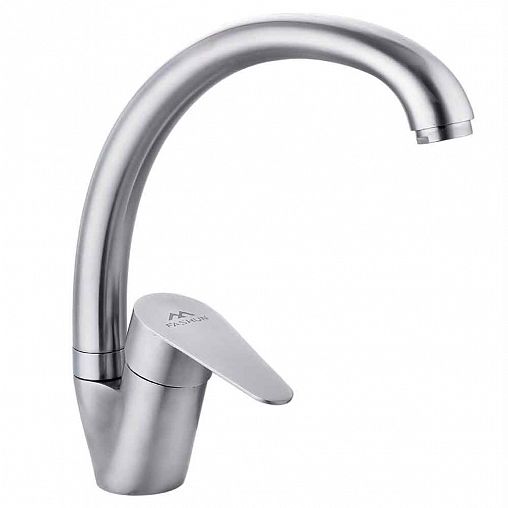 Смеситель для кухни Fashun A54113, сатин фото