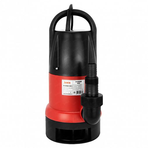 Насос фекальный Jemix Ф-КОМБИ-125-5, 400 Вт, 7500 л/ч фото