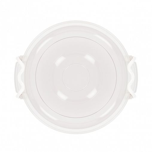 Контейнер для хранения Альтернатива, круглый, с крышкой и ручками, 3 л фото