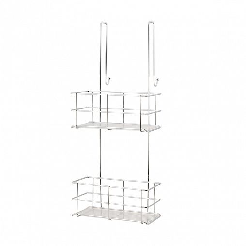 Полка для ванной swensa 1 ярусная прямая 40x11x7 см