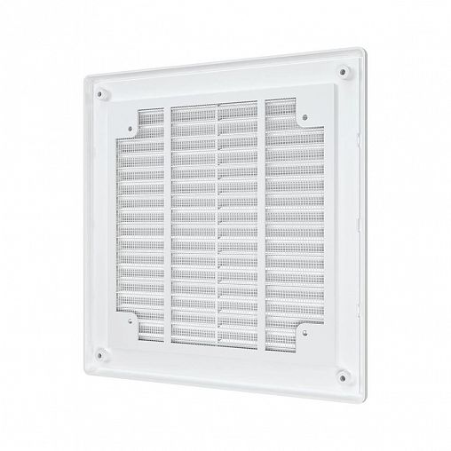 Решетка вентиляционная разъемная Auramax A2121R, пластиковая, 208 x 208 мм фото