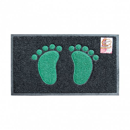 Коврик придверный SunStep Spongy Лапки, 45 x 75 см фото