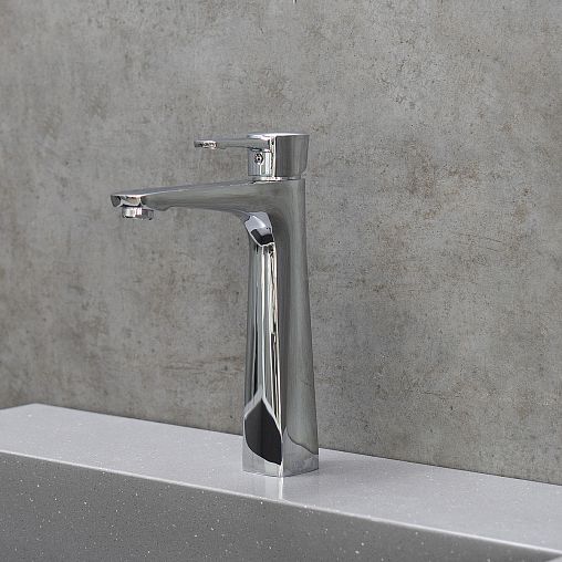 Смеситель для раковины Lemark Evitta LM0509C, однорычажный, хром фото