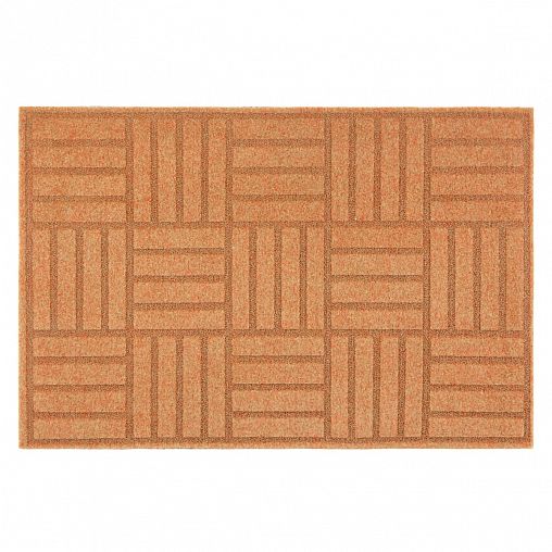 Коврик придверный SunStep Шашечки, гравированный, 40 x 60 см фото