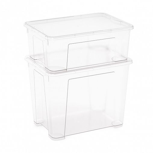 Контейнер для хранения Альтернатива, с крышкой, 39,5 x 28 x 30,5 см, 22 л фото