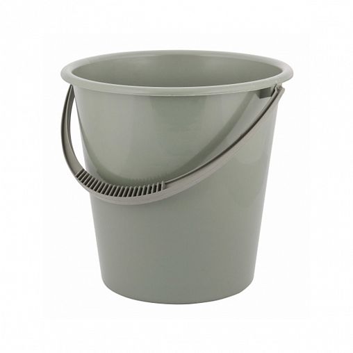 Ведро пластиковое Альтернатива Эконом, 12 л, микс фото