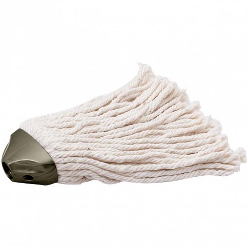 Насадка к швабре Spin&Clean Rock'n'Roll Макси, веревочная, хлопок, 26 см, антрацит фото