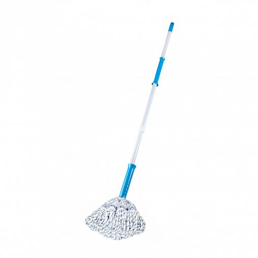Швабра для пола Рыжий кот MopM6 Твист, насадка из микрофибры фото