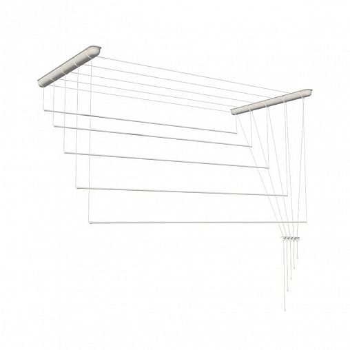 Сушилка для белья потолочная ЛДН Лиана Люкс, 1,8 м фото