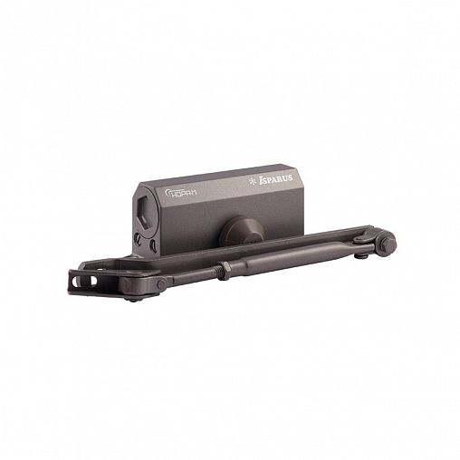 Доводчик дверной Нора-М 410 Isparus, для дверей 15 - 60 кг, графит фото
