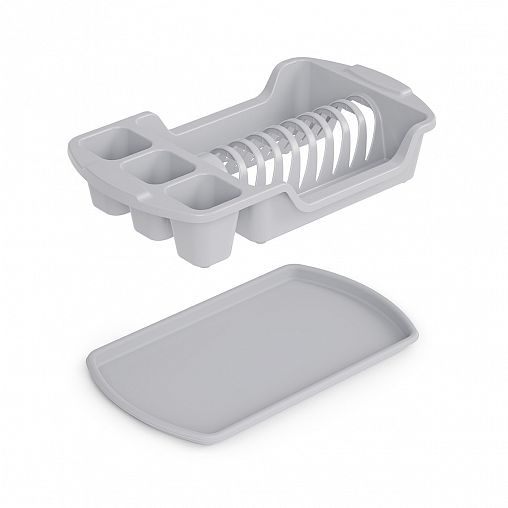 Сушилка для посуды Альтернатива Хозяюшка, 43,5 x 26,5 x 12 см фото