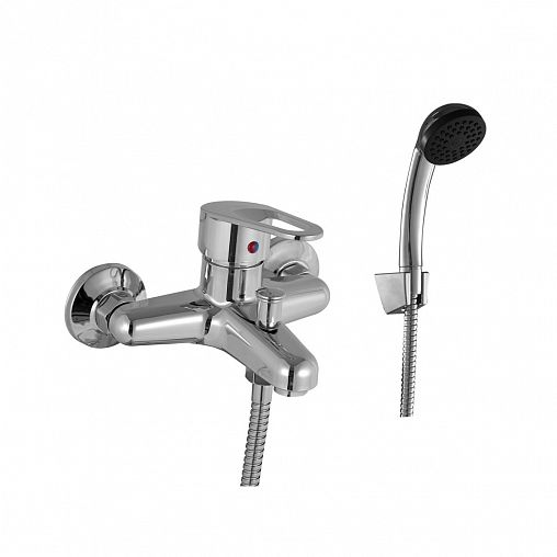 Смеситель для ванны с душем PLStart PL3206, хром фото