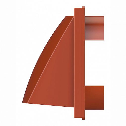 Выход стенной вытяжной Era 1515К12,5ФВ терр, 150 x 150 мм, с обратным клапаном, с фланцем D 125 мм фото