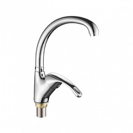 Смеситель для кухни Fashun A4105-2, хром фото