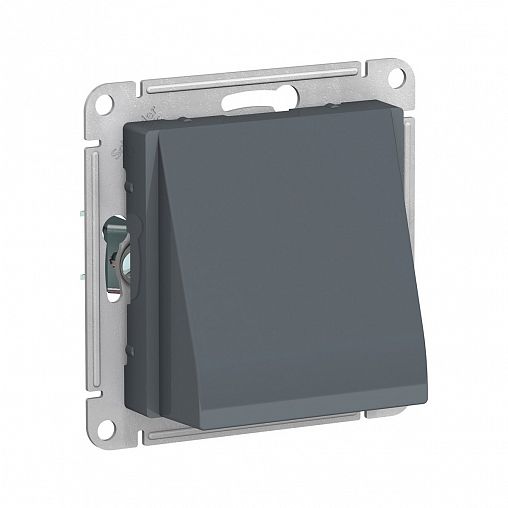 Вывод кабеля Systeme (Schneider) Electric Atlasdesign, встраиваемый, грифель фото