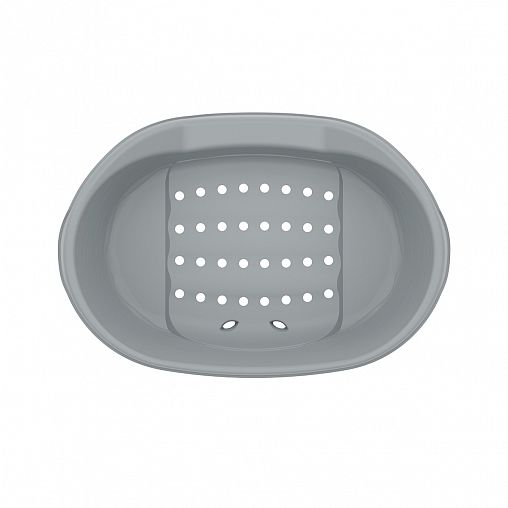 Лежанка для кошек и собак Альтернатива М8827, 605 x 415 x 205 мм, серая фото