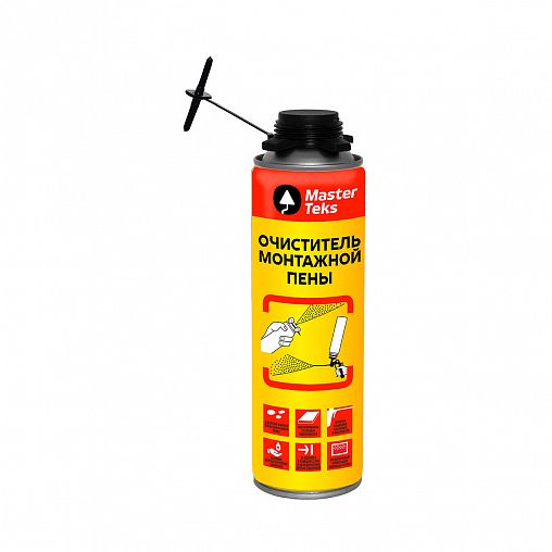 Очиститель монтажной пены Masterteks 9593510, 500 мл фото