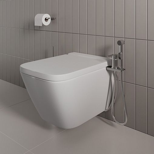 Гигиенический душ со смесителем Milardo Tidy, хром фото