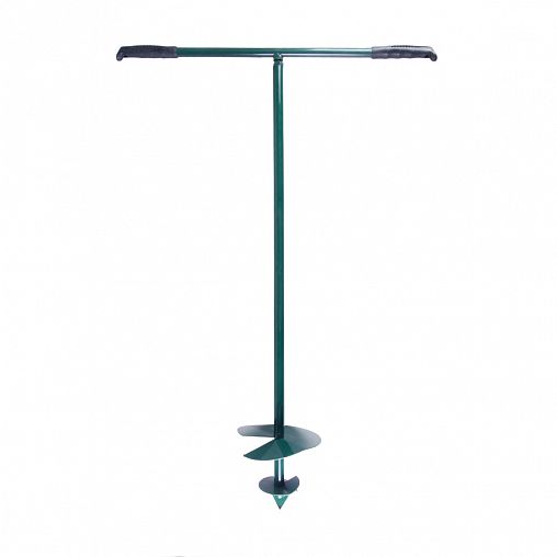 Бур садовый шнековый, длина 1 м фото