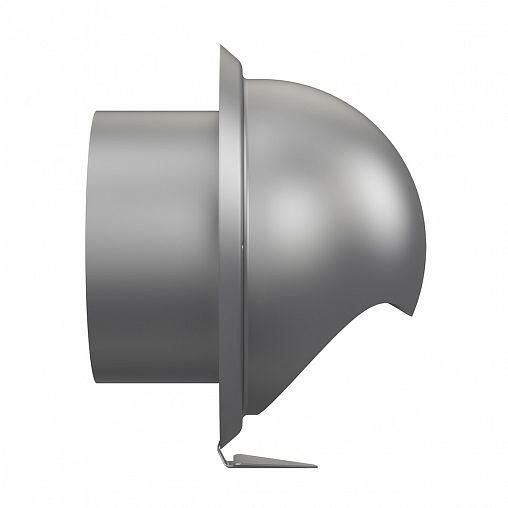 Выход стенной вытяжной с фланцем d 100 мм Era Streetline 10ВМ, сталь, D 165 мм фото